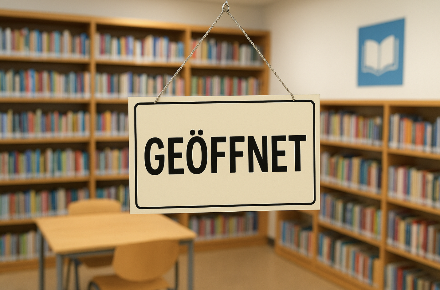 Die Schulbücherei ist wieder geöffnet